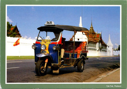 (4 Oø 31) OLDER -  Not Posted - Thailand - TAXI (& Temple) - Taxis & Droschken