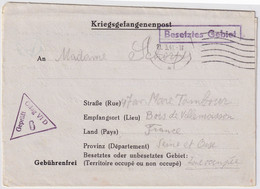 ALLEMAGNE / DEUTSCHLAND - 1941 - Kriegsgefangenen Brief Aus OFLAG VID (Münster) Nach Frankreich - Briefe U. Dokumente