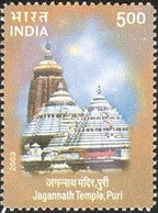 India 2003 Temple Architecture Complete Jagannath TEMPLE 1v STAMP, Monuments MNH As Per Scan Ex Rare - Hinduism