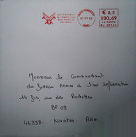 O 17   Lettre Paris Armées ARMEE DE L AIR - Correo Aéreo Militar