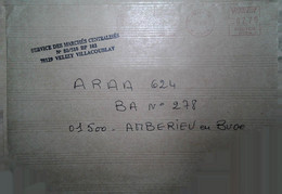 O 17   Lettre Villacoublay - Correo Aéreo Militar