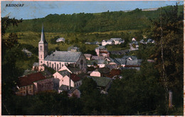 Reisdorf (Diekirch, Luxembourg) Vue Générale Et L'Eglise En 1946 - Diekirch