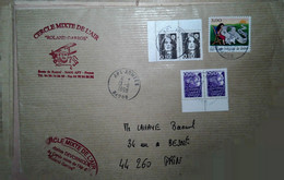 O 17   Lettre Cercle Mermoz Apt Armées - Military Airmail