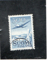 FINLANDE     1960   Poste Aérienne  Y.T.N° 9  Oblitéré - Gebruikt