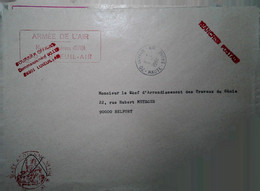 O 18   Lettre Luxeuil Air - Military Airmail