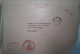 O 18   Lettre Luxeuil Air - Military Airmail