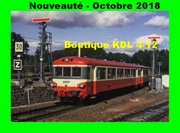 ACACF 572 - Autorail Caravelle X 4651 Quittant La Gare D'EYGURANDE MERLINES - Corrèze -SNCF - Eygurande