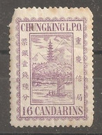 China Chine  Local Post Chungking 1894 - Ongebruikt