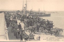 ROYAUME-UNI - JERSEY - Lot De 4 Cartes - SAINT-HELIER - Bateau De Granville, Place Royale, Le Port, Plage....... - St. Helier