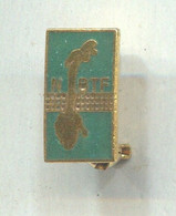 Table Tennis Tischtennis Ping Pong - NBTF  Norway Federation Association, Vintage Pin Badge Abzeichen, Enamel - Table Tennis