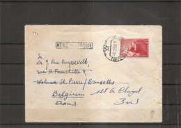 Russie ( Lettre Recommandée  De 1958 De Tartu Vers La Belgique à Voir) - Storia Postale