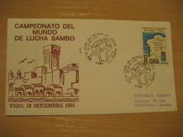 VIGO 1981 Lucha Sambo World Championship Wrestling Lutte Cancel Cover Pontevedra Spain - Wrestling