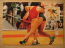 GERMANY Berlin 1991 Europa Wrestling Lutte Ringen Lotta Lucha Canaria Canarian Sambo Maxi Maximum Card - Lutte