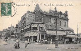 92-GARCHES- PLACE DE LA GARE ET BOULEVARD DE LA STATION - Garches
