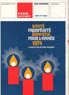 Paris Passages N°23 Informations Air France Les Seychelles - Airbus A300B De Décembre 1973 - Luchtvaart