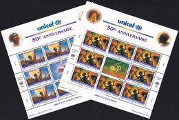 UNO GENF 1996 Mi-Nr. 301/02 Kleinbogen ** MNH - Blocs-feuillets