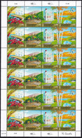 UNO GENF 2001 Mi-Nr. 428/31 Kleinbogen ** MNH - Blocks & Sheetlets