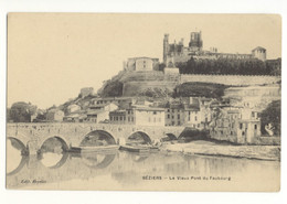 34/ CPA - Béziers - Le Vieux Pont Du Faubourg - Beziers