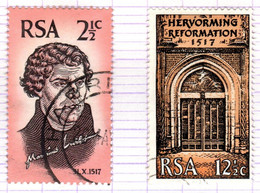 RSA+ Südafrika 1967 Mi 359-60 Reformation - Used Stamps