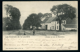 Carte Postale Adressée à HENRI BAELS Ou ANNA DEVISSCHER -Belgique-La Louvière-L'Entrée Du Bois De Besonrieux (CP22339OK) - La Louvière
