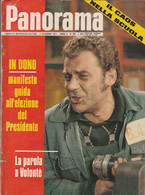 RIVISTA PANORAMA N. 295 9 DICEMBRE 1971 INTERVISTA A VOLONTE' - DE ANDRE' - - Eerste Uitgaves