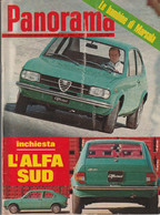 RIVISTA PANORAMA N. 291 11 NOVEMBRE 1971 L'ALFA SUD - Premières éditions
