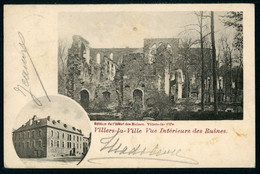 Carte Postale Adressée à HENRI BAELS Ou ANNA DEVISSCHER - Belgique - Villers La Ville - Ruines  (CP22341OK) - Villers-la-Ville