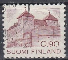 FINLAND 891,used,falc Hinged - Châteaux