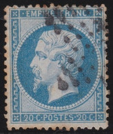France   .   Y&T   .   22        .    O     .    Oblitéré - 1862 Napoleon III