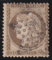 France   .   Y&T   .   56        .    O        .    Oblitéré - 1871-1875 Ceres