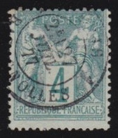 France   .   Y&T   .    63  (2 Scans)      .    O        .     Oblitéré - 1876-1878 Sage (Typ I)