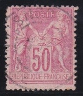 France   .   Y&T   .     104    .    O        .     Oblitéré - 1898-1900 Sage (Type III)