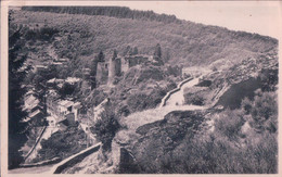 La Roche En Ardenne Le Vieux Chateau Et Route Féodale - La-Roche-en-Ardenne