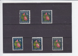 SOUTH AFRICA  -  AFRIQUE DU SUD  -  SUID-AFRIKA  - 1964 - O/FINE CANCELLED - FLOWERS - Mi. 408  VARIAT. - Used Stamps