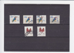 SOUTH AFRICA  -  AFRIQUE DU SUD  -  SUID-AFRIKA  - 1964 - O/FINE CANCELLED - BIRD , FLOWER  Yv 316, 317  Mi. 378, 379 - Usados