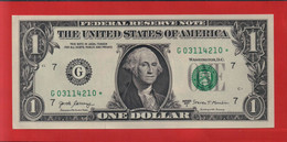 Rarität ! STAR-Note: 1 US-Dollar [2017] > G03114210* < 1. Lauf Mit 3.200.000 {$052-001} - National Currency