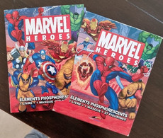 Marvel Heroes: éléments Phosphorescents: 1 Livre + 1 Masque + 27 Figurines - Marvel France