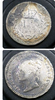 UK Great Britain Reino Unido, Victoria, 1-1/2 Pence, 1843 Silver - E. 1 1/2 - 2 Pence