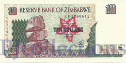 ZIMBABWE 10 DOLLARS 1997 PICK 6 UNC - Zimbabwe