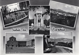 SALUTI DA ISERNIA - VEDUTE - VEDUTINE - CARTOLINA FG SPEDITA NEL 1962 - Isernia