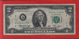 Rarität ! 2 US-Dollar [1976] > A 01414235 A < {$005-002} - National Currency