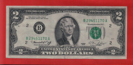 Rarität ! 2 US-Dollar [1976] > B 29451170 A < {$012-002} - Nationale Valuta