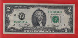 Rarität ! 2 US-Dollar [1976] > B 43655116 A < {$017-002} - National Currency