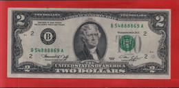 Rarität ! 2 US-Dollar [1976] > B 54888869 A < {$019-002} - Devise Nationale