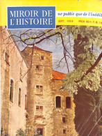 23- 0240 Miroir De L'histoire Septembre 1954 - Storia