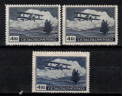 Tchécoslovaquie 1930 Mi 307 (Yv PA 14), (MNH)**, Couleurs - Luchtpost