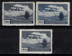 Tchécoslovaquie 1930 Mi 307 (Yv PA 14), (MNH)**, Couleurs - Luftpost