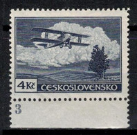 Tchécoslovaquie 1930 Mi 307 (Yv PA 14), (MNH)**, No De Planche 3 - Corréo Aéreo