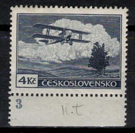 Tchécoslovaquie 1930 Mi 307 (Yv PA 14), (MNH)**, No De Planche 3 - Posta Aerea