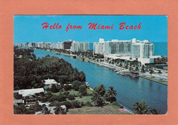 HELLO FROM MIAMI BEACH AIR VIEW THE NEWEST LUXURIOUS HOTELS AND APARTMENTS IN FABULOUS - ECRITE - Miami Beach